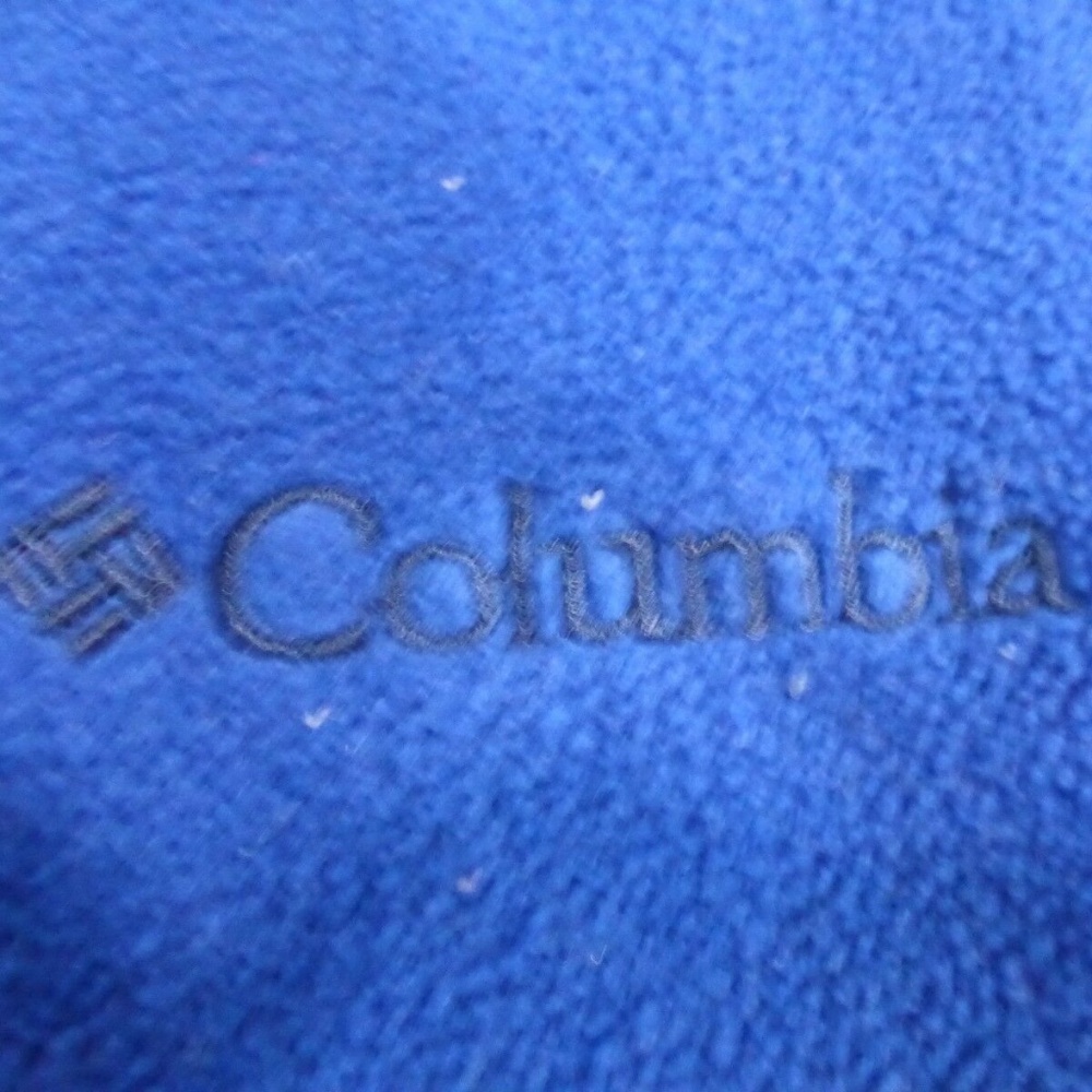 Columbia zip up fleece jacket, blue, size 18/20 - Picture 3 of 5